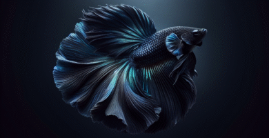 Betta Black Orchid