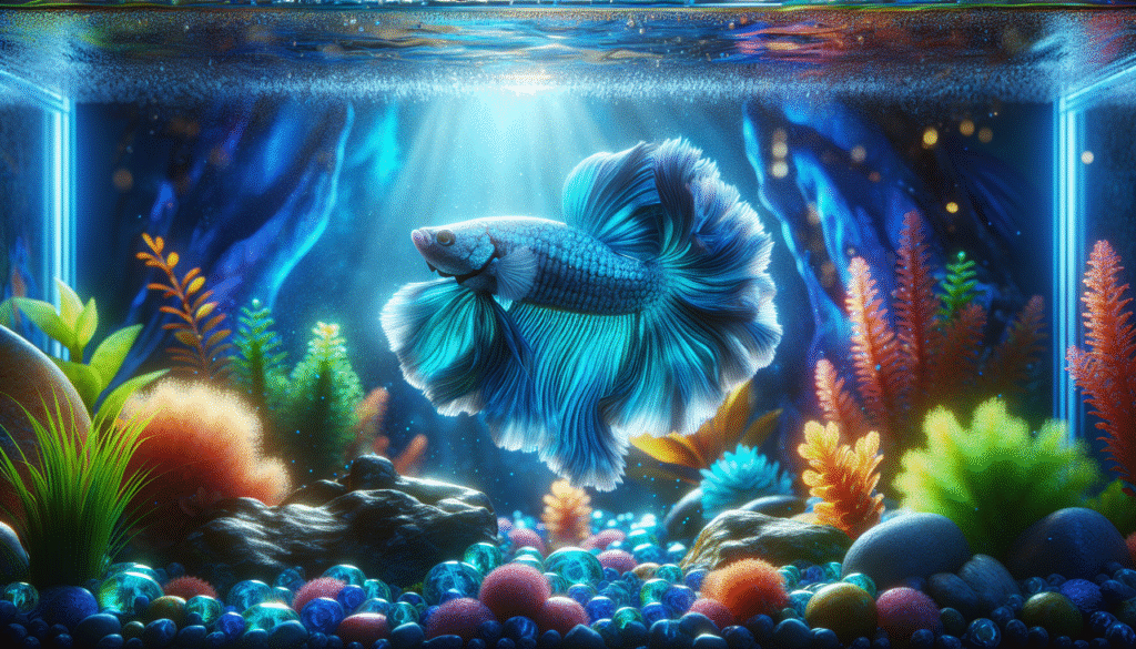 Betta Platinum Blue
